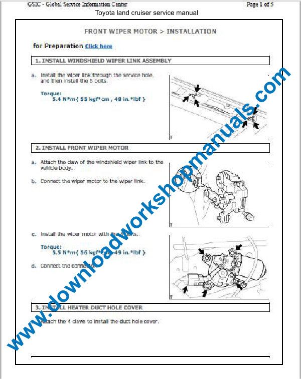 1993 Toyota Land Cruiser Automatic Transmission Repair Manual A442F - Original Shop Rebuild Guide, Paper Media